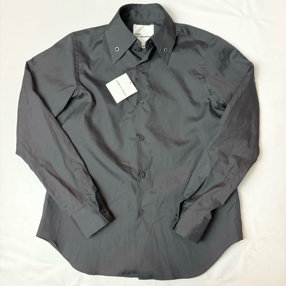 Noir Kei Ninomiya Black Button Down